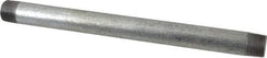 B&K Mueller - Schedule 40, 3/4 x 12" Galvanized Pipe Nipple - Threaded Steel - Industrial Tool & Supply