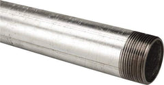 B&K Mueller - Schedule 40, 1-1/2 x 24" Galvanized Pipe Nipple - Threaded Steel - Industrial Tool & Supply