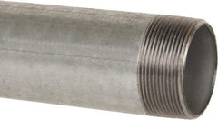 B&K Mueller - Schedule 40, 2 x 24" Galvanized Pipe Nipple - Threaded Steel - Industrial Tool & Supply