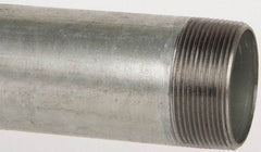 B&K Mueller - Schedule 40, 2 x 30" Galvanized Pipe Nipple - Threaded Steel - Industrial Tool & Supply