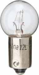 Value Collection - 12 Volt, Indicator & Radio Automotive Miniature Lamp - 4.62 Watt, Clear - Industrial Tool & Supply