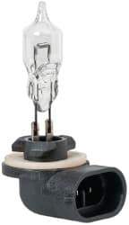 Value Collection - 12 Volt, Halogen Auxiliary Automotive Miniature Lamp - 49.92 Watt, Clear - Industrial Tool & Supply