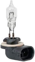 Value Collection - 12 Volt, Halogen Auxiliary Automotive Miniature Lamp - 49.92 Watt, Clear - Industrial Tool & Supply