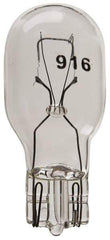 Value Collection - 12 Volt, Side Marker Automotive Miniature Lamp - 2 Watt, Clear - Industrial Tool & Supply