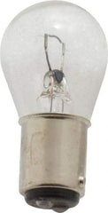 Value Collection - 12 Volt, Stop & Flasher Automotive Miniature Lamp - 23.04 Watt, Clear - Industrial Tool & Supply