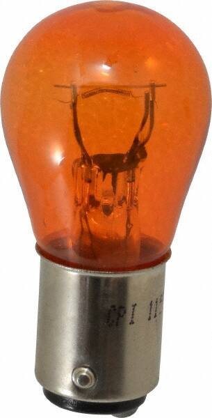 Value Collection - 12 Volt, Park & Signal Automotive Miniature Lamp - 26.88/8.26 Watt, Amber - Industrial Tool & Supply