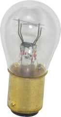 Value Collection - 12 Volt, Stop & Tail Automotive Miniature Lamp - 26.88/6.86 Watt, Clear - Industrial Tool & Supply