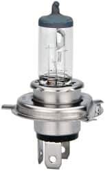 Value Collection - 12 Volt, Halogen Headlight Bulb H4 Automotive Miniature Lamp - 60/55 Watt, Clear - Industrial Tool & Supply
