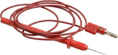 Pomona - Red Electrical Test Equipment Probe - Use with Digital Multimeters - Industrial Tool & Supply