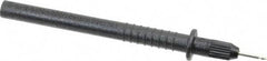 Pomona - Black Electrical Test Equipment Probe - Use with Digital Multimeters - Industrial Tool & Supply