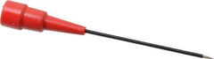 Pomona - Red Electrical Test Equipment Jack - Use with Digital Multimeters - Industrial Tool & Supply