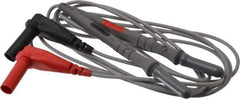 Pomona - Red/Black Electrical Test Equipment Probe - Use with Digital Multimeters - Industrial Tool & Supply