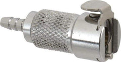 CPC Colder Products - Chrome Plated Brass Push-to-Connect Female Connector - 250 Max psi, Buna Nitrile O-Ring - Industrial Tool & Supply