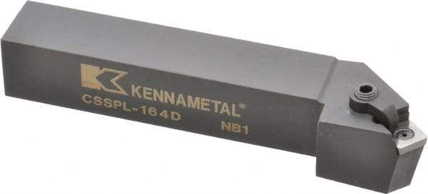 Kennametal - CSSP, Left Hand Cut, 45° Lead Angle, 1" Shank Height x 1" Shank Width, Positive Rake Indexable Turning Toolholder - 6" OAL, SP..42. Insert Compatibility, Series Kendex - Industrial Tool & Supply