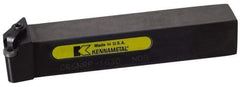 Kennametal - CRGN, Right Hand Cut, 8° Lead Angle, 1" Shank Height x 1" Shank Width, Negative Rake Indexable Turning Toolholder - 6" OAL, RN..42. Insert Compatibility, Series Kendex - Industrial Tool & Supply