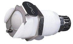 CPC Colder Products - 1/4" OD, Acetal Push-to-Connect Female Connector - 120 Max psi, White - Industrial Tool & Supply