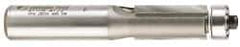 Amana Tool - 1/2" Cut Diam, 1" Length of Cut, 2 Flute Flush Trim Edge Profile Router Bit - Carbide-Tipped, 1/2" Shank Diam, 3-1/4" OAL, Uncoated - Industrial Tool & Supply