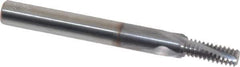 Vargus - #10-32, #12-32 to 3/8-32 UNEF, UNF, 0.15" Cutting Diam, 3 Flute, Solid Carbide Helical Flute Thread Mill - Internal Thread, 0.391" LOC, 1.772" OAL, 3/16" Shank Diam - Industrial Tool & Supply