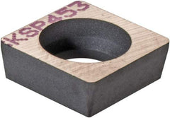 Kennametal - 6.6mm Inscribed Circle, Square Turning Shim for Indexables - 0.156" Thick, SKSP Shim Style - Industrial Tool & Supply