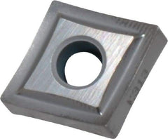 Kennametal - CNMP431 Grade K313 Carbide Turning Insert - Uncoated, 80° Diamond, 1/2" Inscr Circle, 3/16" Thick, 1/64" Corner Radius - Industrial Tool & Supply