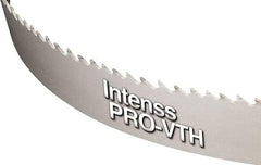 Starrett - 3 to 4 TPI, 12' 10" Long x 1-1/4" Wide x 0.042" Thick, Welded Band Saw Blade - Bi-Metal, Toothed Edge, Modified Tooth Set, Contour Cutting - Industrial Tool & Supply