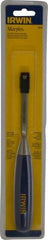 Irwin - 10-3/4" OAL x 3/8" Blade Width Wood Chisel - Polypropylene Handle - Industrial Tool & Supply