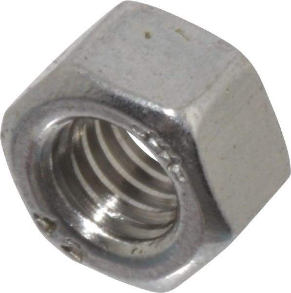 Value Collection - M5x0.80 Metric Coarse Stainless Steel Right Hand Heavy Hex Nut - 8mm Across Flats, 5mm High, Uncoated - Industrial Tool & Supply