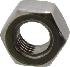 Value Collection - M8x1.25 Metric Coarse Stainless Steel Right Hand Heavy Hex Nut - 13mm Across Flats, 8mm High, Uncoated - Industrial Tool & Supply