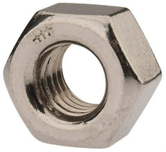 Value Collection - M10x1.50 Metric Coarse Stainless Steel Right Hand Heavy Hex Nut - 17mm Across Flats, 10mm High, Uncoated - Industrial Tool & Supply