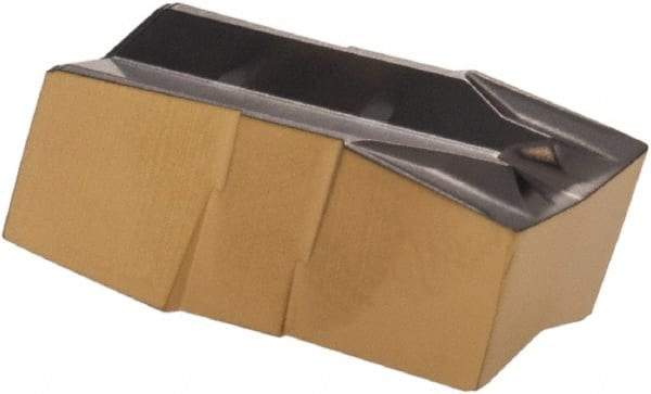 Iscar - 590020GIF Grade IC808, 5.9mm Cutting Width Carbide Grooving Insert - 13mm Max Depth of Cut, Neutral, 0.2mm Corner Radius, TiAlN Finish - Industrial Tool & Supply