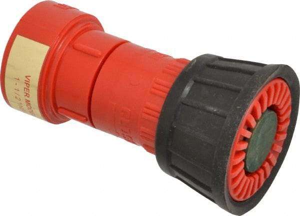 Value Collection - 1-1/2" Hose Diam NST Constant Flow Hose Nozzle - 95 Max GPM, Polyurethane, 100 psi - Industrial Tool & Supply