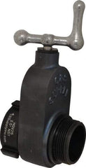 Made in USA - 2-1/2" Pipe, NST Aluminum Gate Valve - Union Bonnet - Industrial Tool & Supply