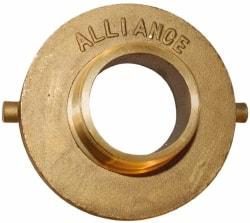 Value Collection - 2" Thread Hydrant Adapter - Brass - Industrial Tool & Supply
