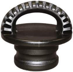 Made in USA - 3" Thread Hydrant Safety Bump Cap - Polyurethane - Industrial Tool & Supply