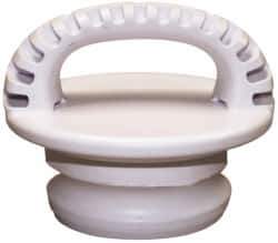 Made in USA - 4" Thread Hydrant Safety Bump Cap - Polyurethane - Industrial Tool & Supply