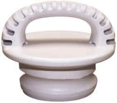Made in USA - 4" Thread Hydrant Safety Bump Cap - Polyurethane - Industrial Tool & Supply