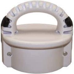Made in USA - 4" Thread Hydrant Safety Bump Cap - Polyurethane - Industrial Tool & Supply