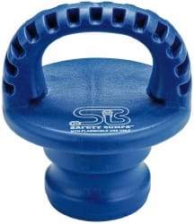 Made in USA - 4" Thread Hydrant Safety Bump Cap - Polyurethane - Industrial Tool & Supply