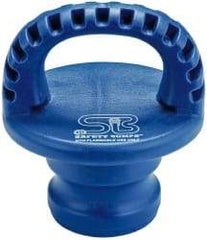Made in USA - 4" Thread Hydrant Safety Bump Cap - Polyurethane - Industrial Tool & Supply