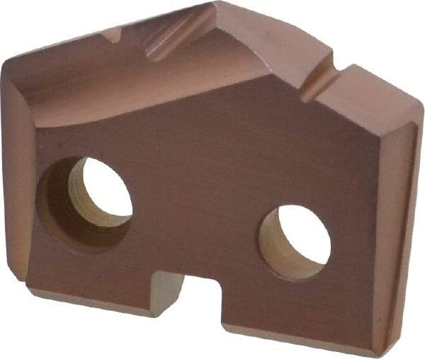 Allied Machine and Engineering - 23/32" Diam x 5/32" Thick, Seat Code 1, 132° Included Angle Spade Drill Insert - AM200 Coated, Cobalt, Grade Super Cobalt, Series GEN2 T-A - Industrial Tool & Supply