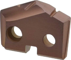 Allied Machine and Engineering - 23/32" Diam x 5/32" Thick, Seat Code 1, 132° Included Angle Spade Drill Insert - AM200 Coated, Cobalt, Grade Super Cobalt, Series GEN2 T-A - Industrial Tool & Supply