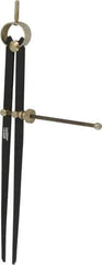 SPI - 10 Inch Leg, Spring Joint, Steel, Powder Coated, Divider - 10 Inch Max Measurement, with Quick Nut Adjustment - Industrial Tool & Supply