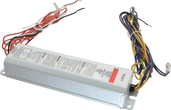 Mule - 2 Lamp, 120-277 Volt, T8, T10, T12 Fluorescent Emergency Ballast - 0 to 39 Watt, 600 to 700 Lumens, 90 min Run Time, 2 Inch Long x 9-16/41 Inch Wide x 1-1/2 Inch High - Industrial Tool & Supply