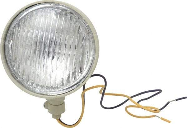 Mule - 1 Head, 6 VDC, Polycarbonate, Incandescent Remote Emergency Lighting Head - 9 Watt, Battery Not Included - Industrial Tool & Supply