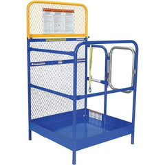 Vestil - 65" Platform - Forklift Work Platform, 1,000 Lb Capacity, 65-5/8" Platform Height, 36" Base Width x 36" Base Depth - Industrial Tool & Supply