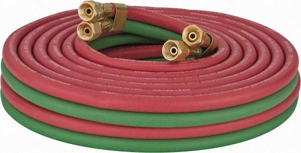 Continental ContiTech - 1/4" Inside, Grade R Welding Hose - 25' Long - Industrial Tool & Supply