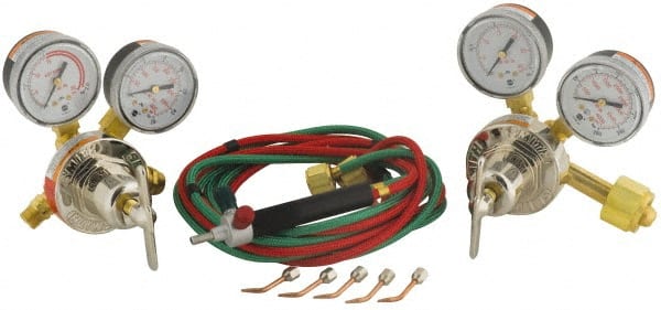 Miller/Smith - Tip Number 3-7, Kit with a 1 PSI Increment Regulator - Industrial Tool & Supply