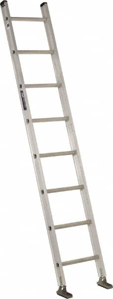 Louisville - 8' High, Type IA Rating, Aluminum Industrial Extension Ladder - Industrial Tool & Supply