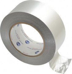 Intertape - 2" x 60 Yds Silver Foil Tape - 5 mil, Acrylic Adhesive, Aluminum Foil Backing, 28 Lb/ln Tensile Strength, -29.2°F to 325°F, Series ALF300 - Industrial Tool & Supply