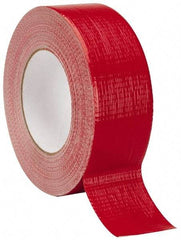 Intertape - 2" x 55m Red Duct Tape - 9 mil, Rubber Adhesive, Polyethylene Cloth Backing, 18 Lb/ln Tensile Strength, 32°F to 160°F, Series AC20 - Industrial Tool & Supply